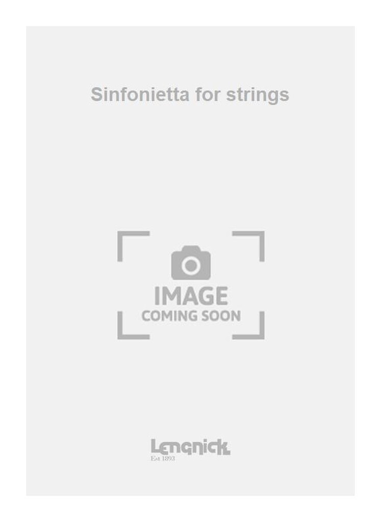 Sinfonietta for strings
